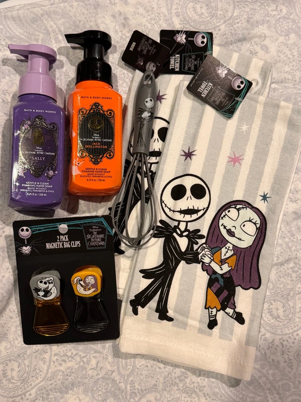 The Nightmare Before Christmas Jack & Sally Kitchen Collection